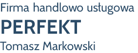 Firma usługowo handlowa Perfekt Tomasz Markowski logo